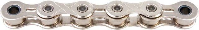 KMC e101 eBike Chain - Single Speed 1/2" x 1/8" 112 Links Silver