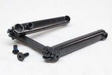 eastern bikes atom cranks ed black 8 spline heat treated chromoly