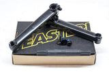 eastern bikes atom cranks ed black 8 spline heat treated chromoly