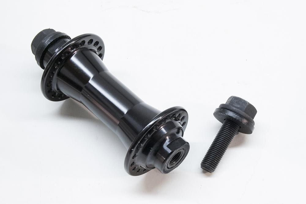 Hub - Front hub w/ Female axle, Black