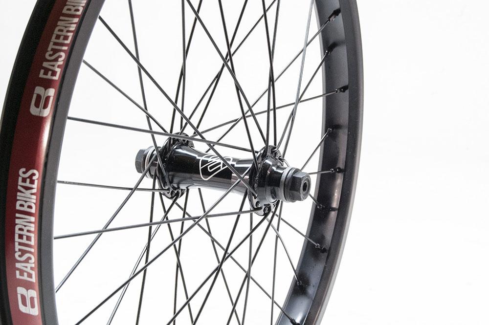 eastern bikes buzzip front wheel black professional bmx wheel