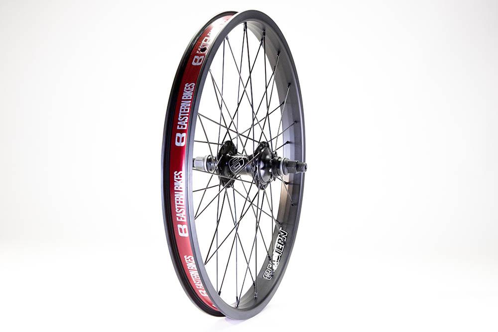 eastern bikes buzzip rear wheel professional bmx wheel black anodized