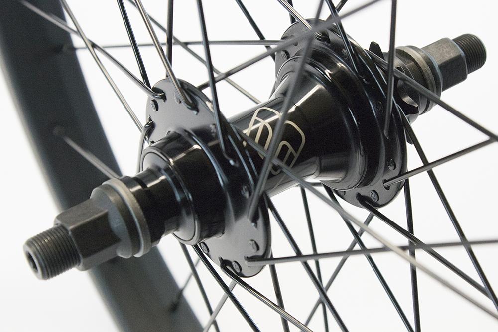 eastern bikes buzzip rear wheel professional bmx wheel black anodized