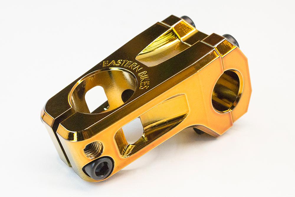 eastern bikes compressor front load stem coolant goldanodized