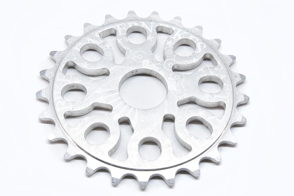 eastern bikes medusa 25 tooth bmx sprocket raw