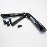 eastern bikes throttle cranks ed black 48 spline heat treated chromoly