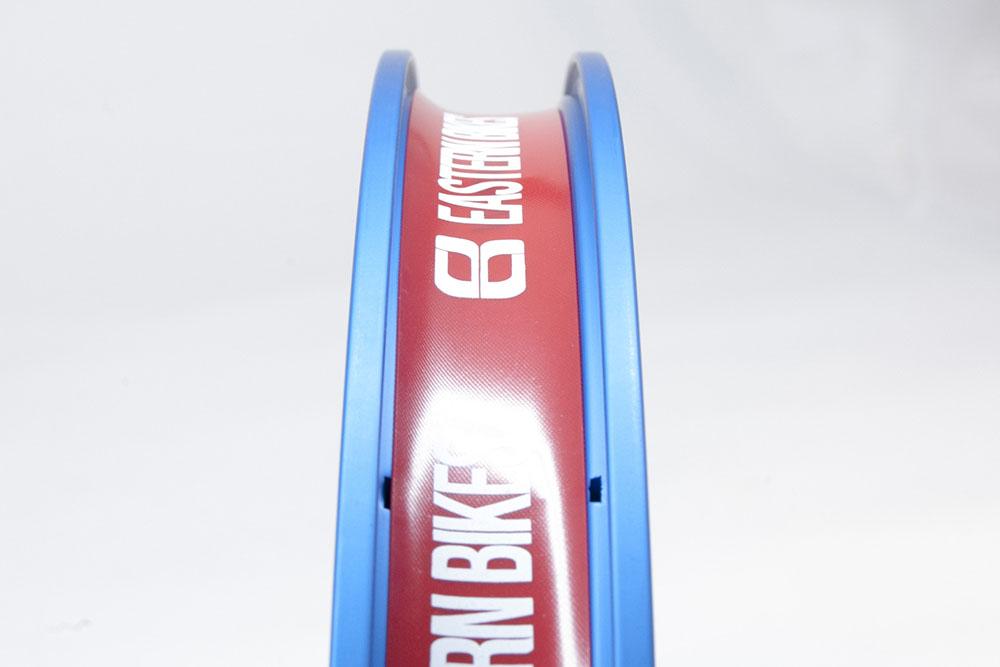 eastern bikes aftermarket throttle front wheels blue