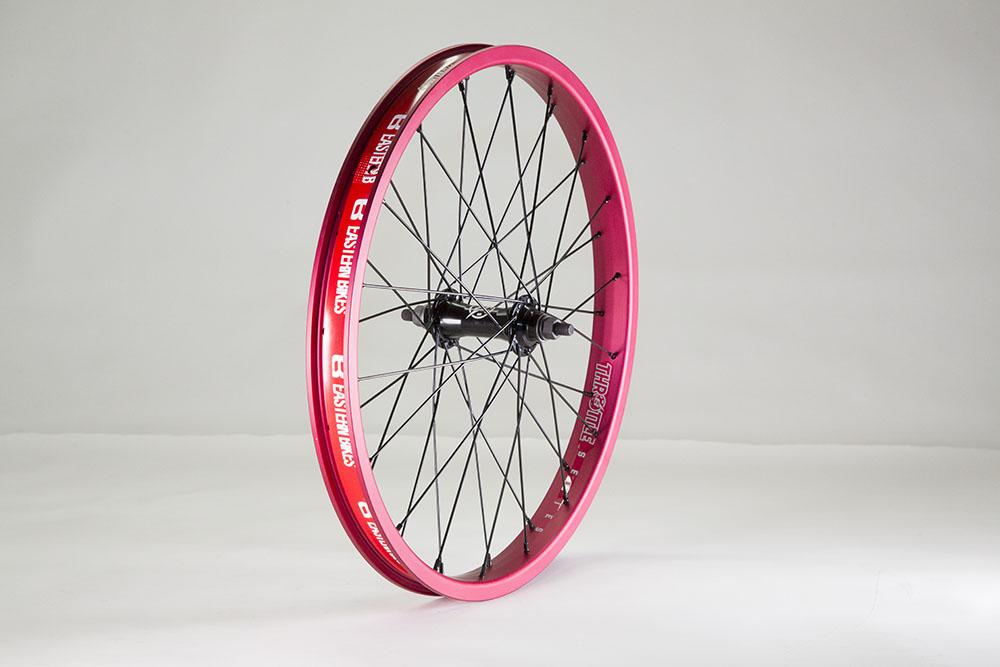 eastern bikes aftermarket throttle front wheels red