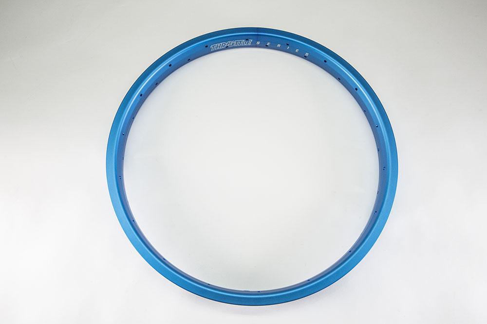 eastern bikes throttle double wall pinned rims 36h blue