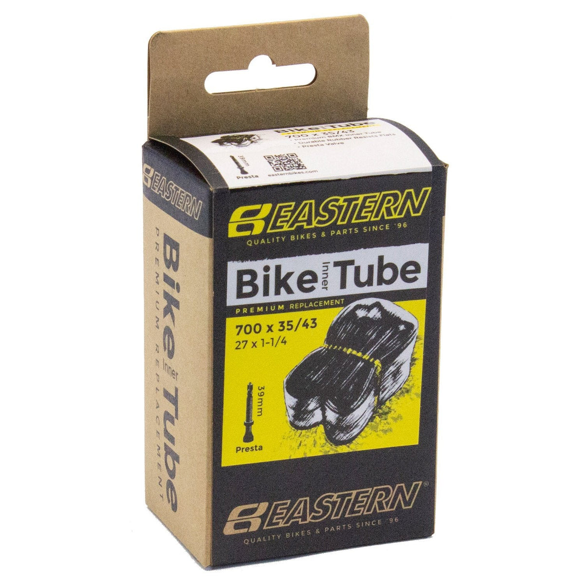 Inner Tube, 700x35C/43C, Presta valve 39mm