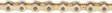 KMC S1 Chain - Single Speed 1/2" x 1/8" 112 Links Gold