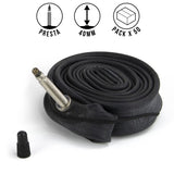 EXCESS PACK X 50 TUBES PRESTA VALVE 40MM