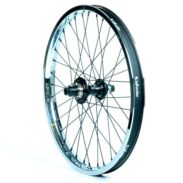 TALL ORDER DYNAMICS RHD CASSETTE WHEEL - BLACK WITH CHROME RIM - Image 1