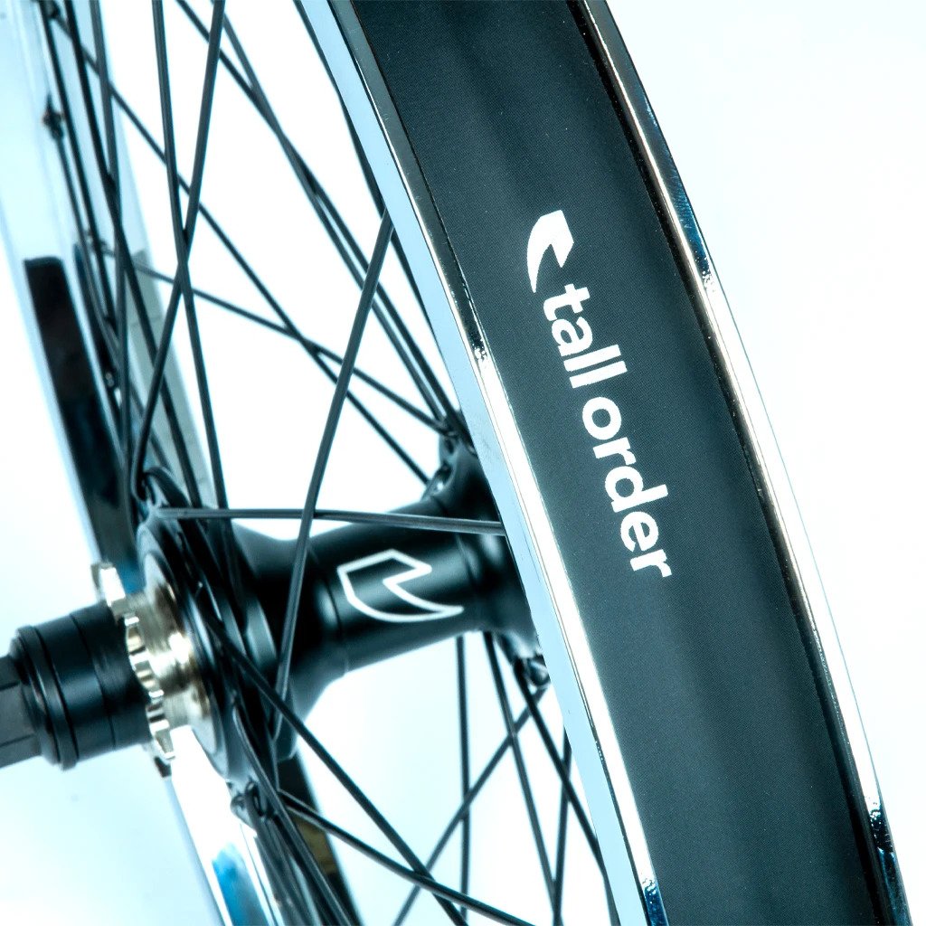 DYNAMICS RHD CASSETTE WHEEL - BLACK WITH CHROME RIM - Image 4