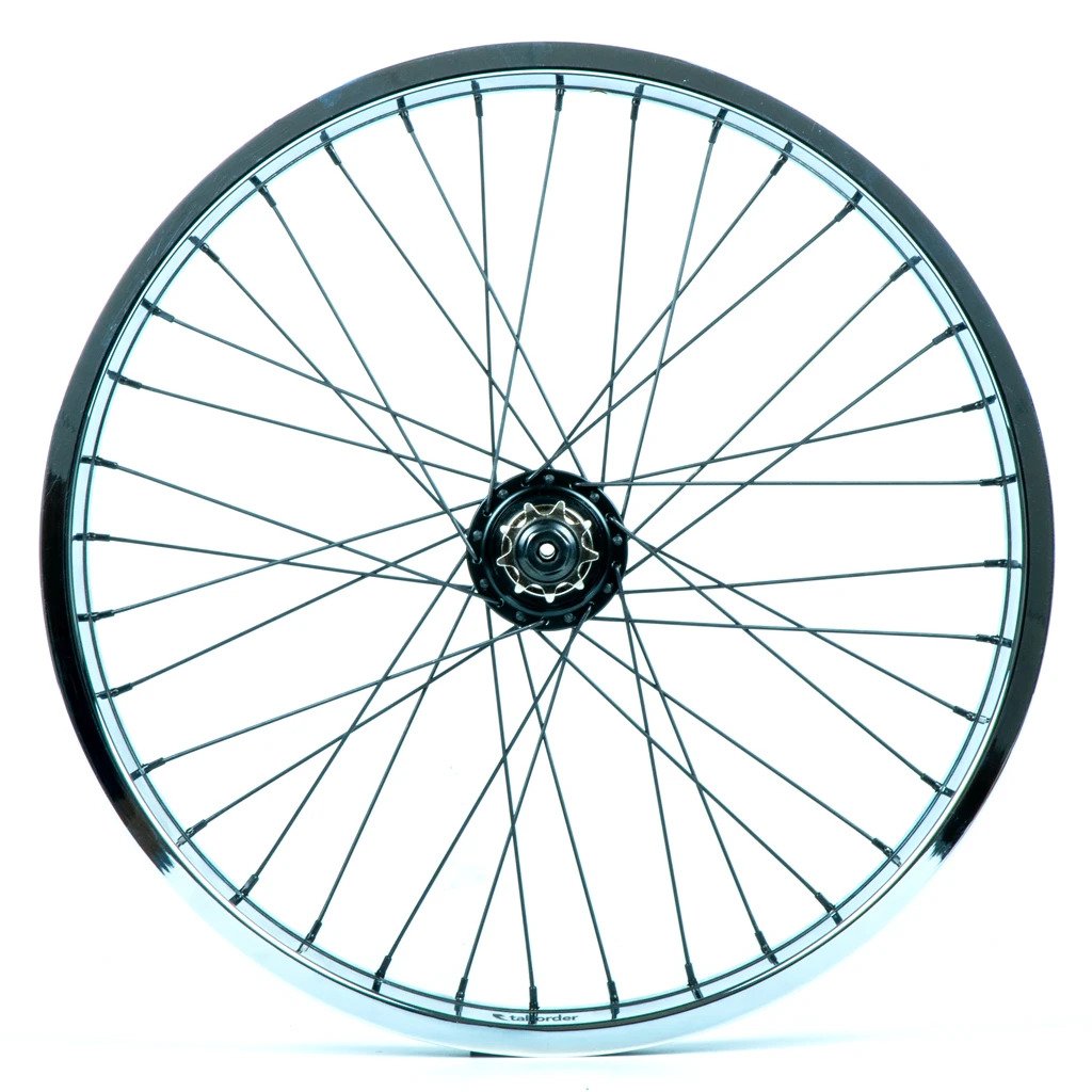 TALL ORDER DYNAMICS RHD CASSETTE WHEEL - BLACK WITH CHROME RIM - Image 2