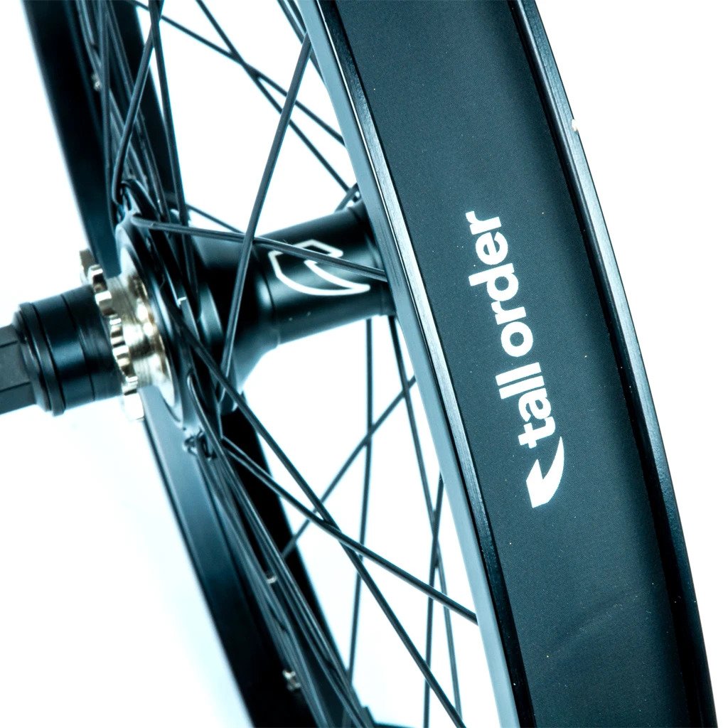 DYNAMICS LHD CASSETTE WHEEL - BLACK WITH SILVER SPOKE NIPPLES - Image 5