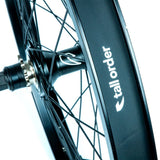 DYNAMICS LHD CASSETTE WHEEL - BLACK WITH SILVER SPOKE NIPPLES - Image 5