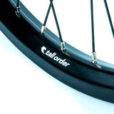 DYNAMICS FRONT WHEEL - BLACK WITH SILVER SPOKE NIPPLES - Image 3