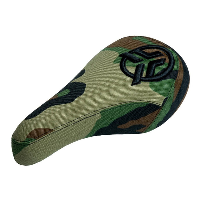 MID STEALTH LOGO SEAT - CAMO WITH RAISED BLACK EMBROIDERY - Image 1