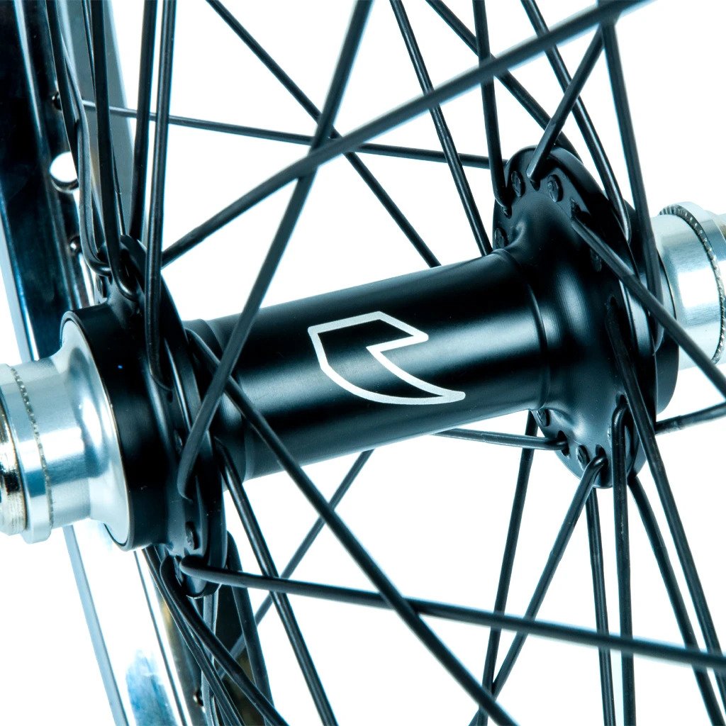 DYNAMICS FRONT WHEEL - BLACK HUB WITH CHROME RIM - Image 4