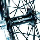 DYNAMICS FRONT WHEEL - BLACK HUB WITH CHROME RIM - Image 4