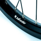 DYNAMICS LHD CASSETTE WHEEL - BLACK WITH SILVER SPOKE NIPPLES - Image 3