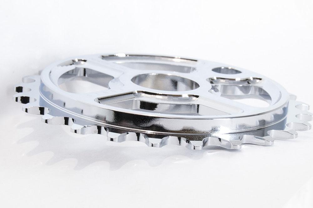 Ezra equis bmx sprocket 7075 alloy 25t chrome