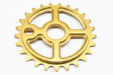 Ezra equis professional bmx sprocket 7075 alloy 25t gold