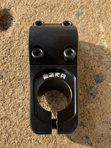 ezra top load stem matte black anodized professional bmx stem 