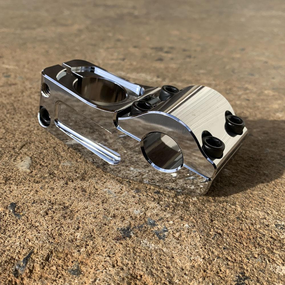 ezra top load stem chrome professional bmx stem 