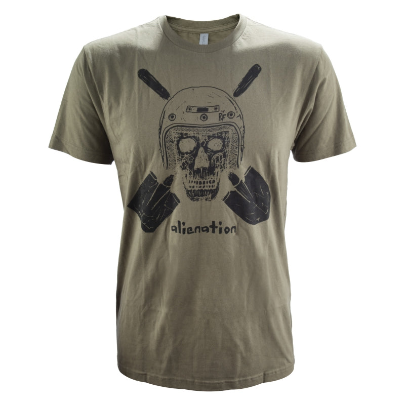 Alienation Undead Trailboss  LG Unisex Green 100% Cotton Undead Trail Boss