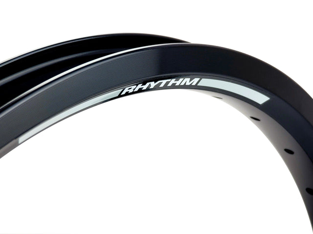 Crupi Parts Rims 20 x 1-3/8" 451mm 28hole / Black Rhythm Section Expert 28H 20 x 1-3/8" Rims