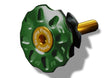 Crupi BMX Headset/Spacers 1" / Green Crupi Headset Top Caps