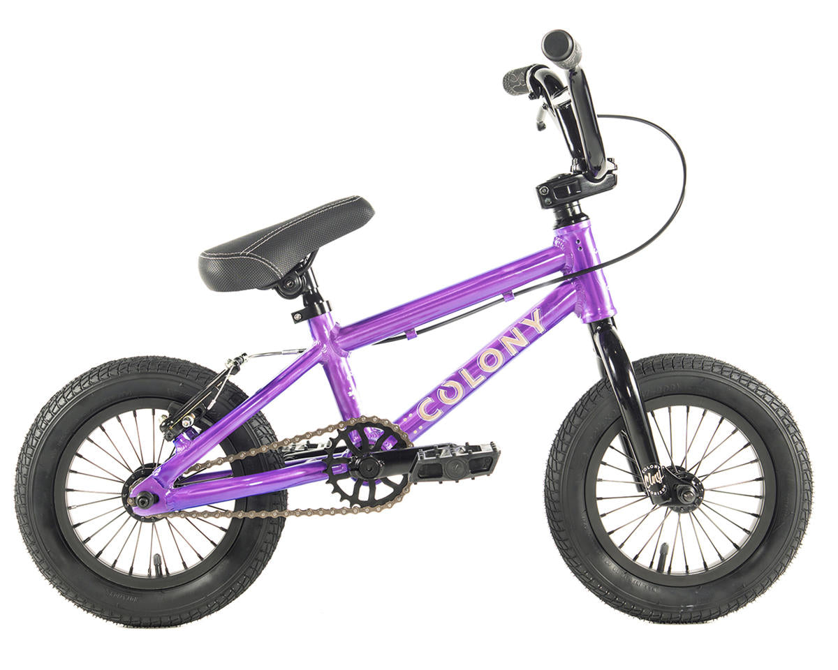 Colony Horizon 12" BMX Bike (11.9" Toptube) (Clear Purple)