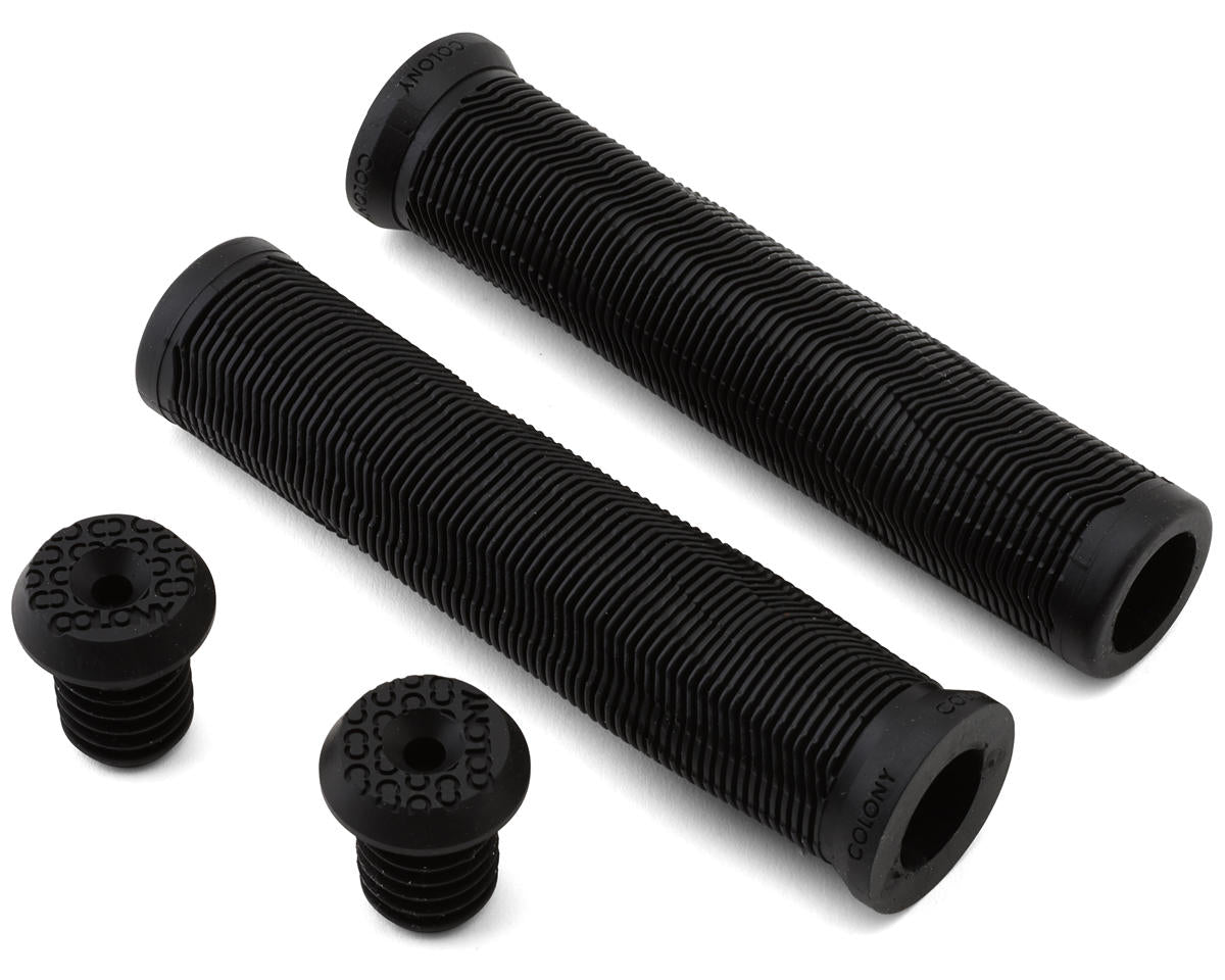Colony Much Room Flangeless Grips (Black) (Pair)