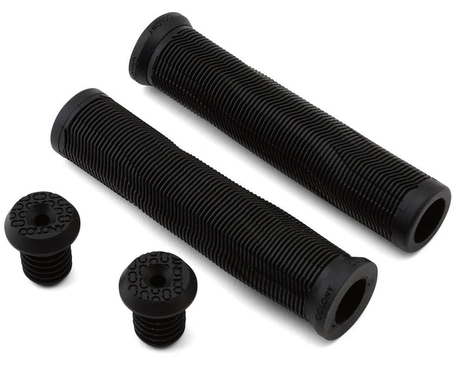 Colony Much Room Flangeless Grips (Black) (Pair)