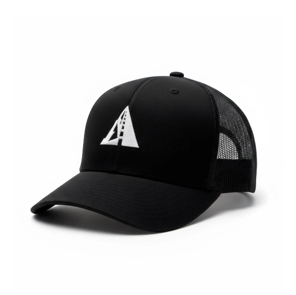 Profile Design Icon Retro Trucker Hat - Image 1