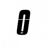 SIDE PLATE NUMBERS INSIGHT BLACK 2"