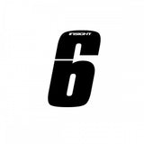 PLATE NUMBERS INSIGHT BLACK 3"