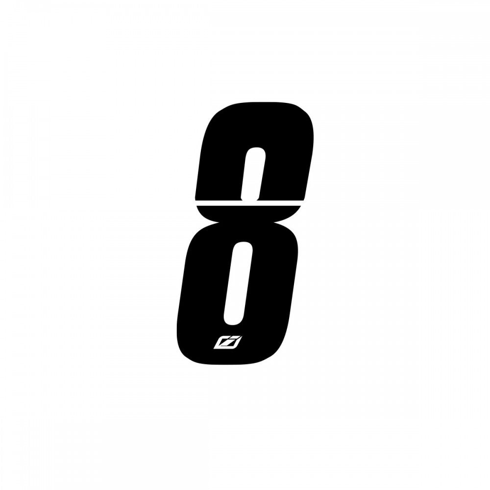 SIDE PLATE NUMBERS INSIGHT BLACK 2"