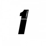 PLATE NUMBERS INSIGHT BLACK 3"