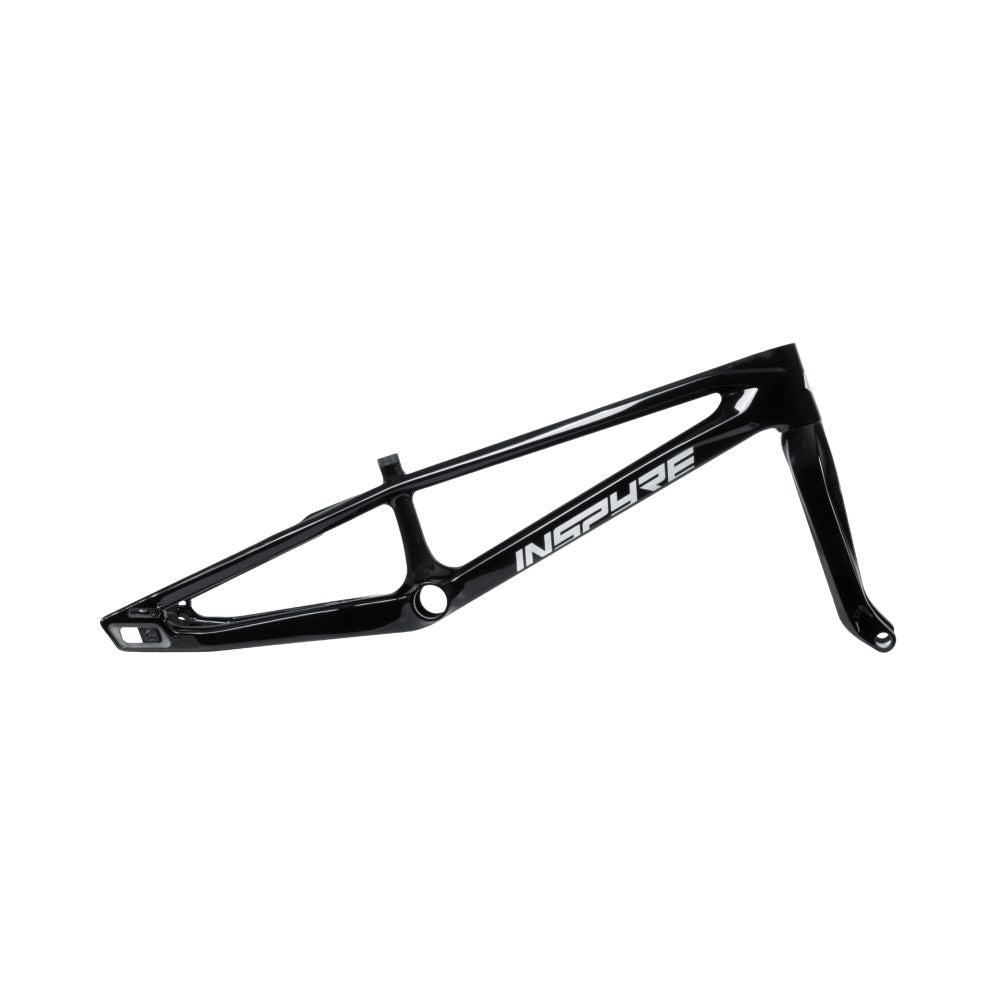 Inspyre Era Carbon BMX Race Frameset - Black Gloss/Brushed Chrome (PREORDER)