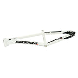 Stay Strong For Life V5.1 Disc Alloy BMX Race Frame-Black/White