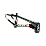 Stay Strong For Life V5.1 Disc Alloy BMX Race Frame-Black/White