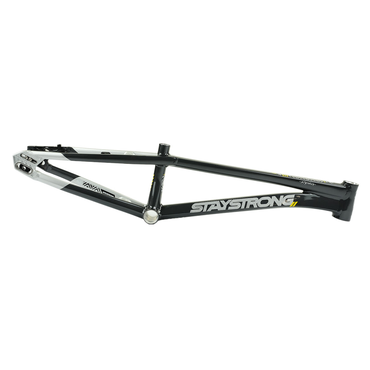 Stay Strong For Life V5.1 Disc Alloy BMX Race Frame-Charcoal/Silver