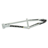 Stay Strong For Life V5.1 Disc Alloy BMX Race Frame-Charcoal/Silver