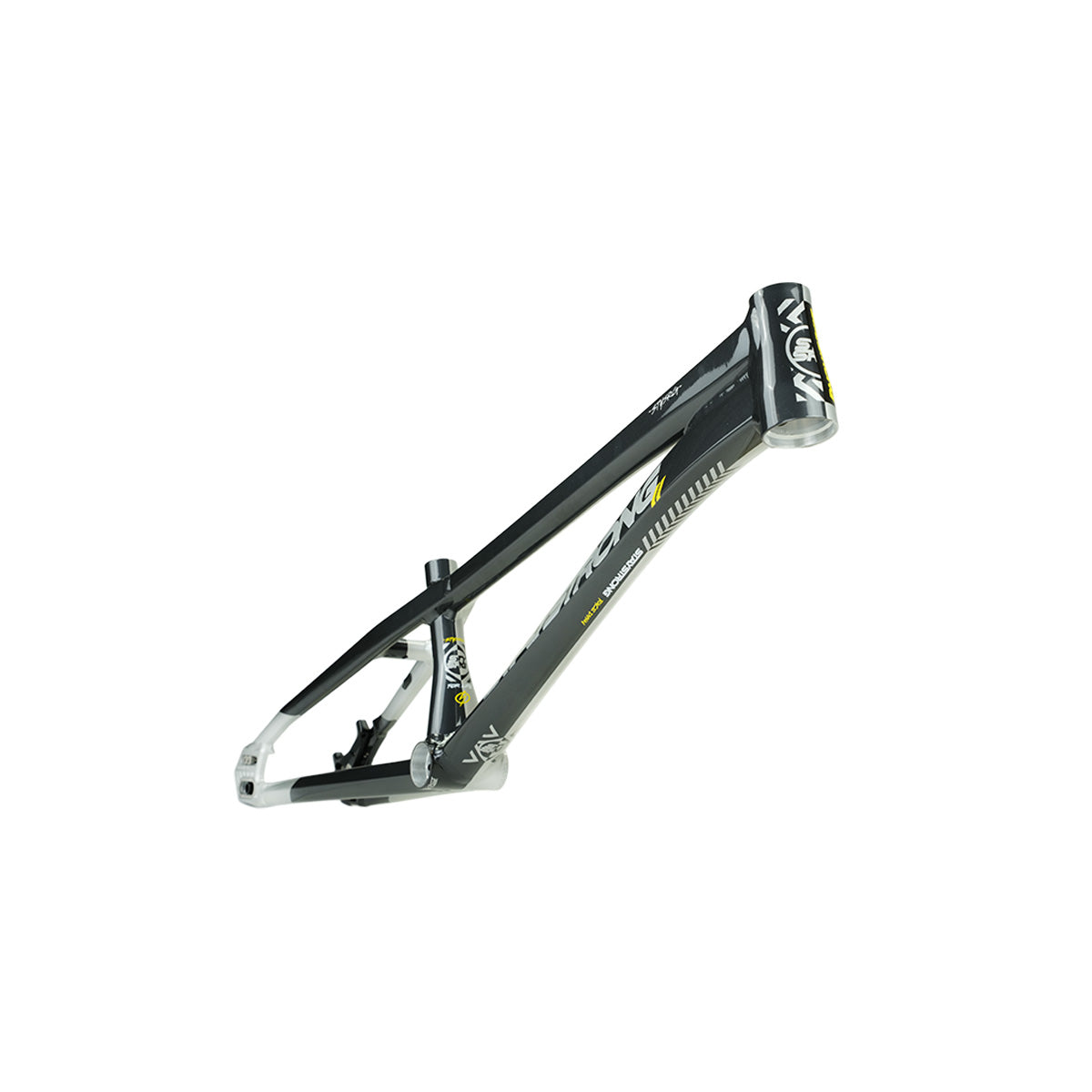 Stay Strong For Life V5.1 Disc Alloy BMX Race Frame-Charcoal/Silver
