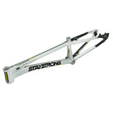 Stay Strong For Life V5.1 Disc Alloy BMX Race Frame-Charcoal/Silver