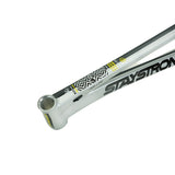 Stay Strong For Life V5.1 Disc Alloy BMX Race Frame-Charcoal/Silver