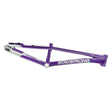 Stay Strong For Life V5.1 Disc Alloy BMX Race Frame-Purple/Silver